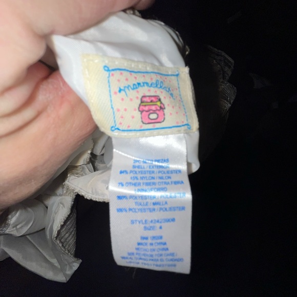 GIRLS DRESSY DRESS SIZE 4 - Picture 5 of 7